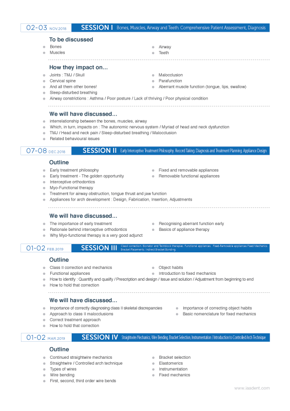 2018-2019 Comprehensive Orthodontic Course-2