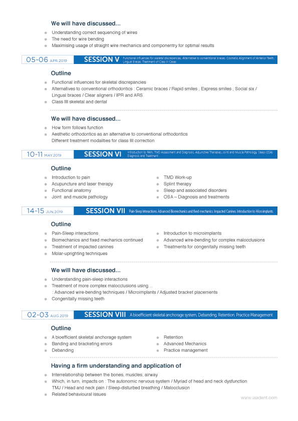 2018-2019 Comprehensive Orthodontic Course-3