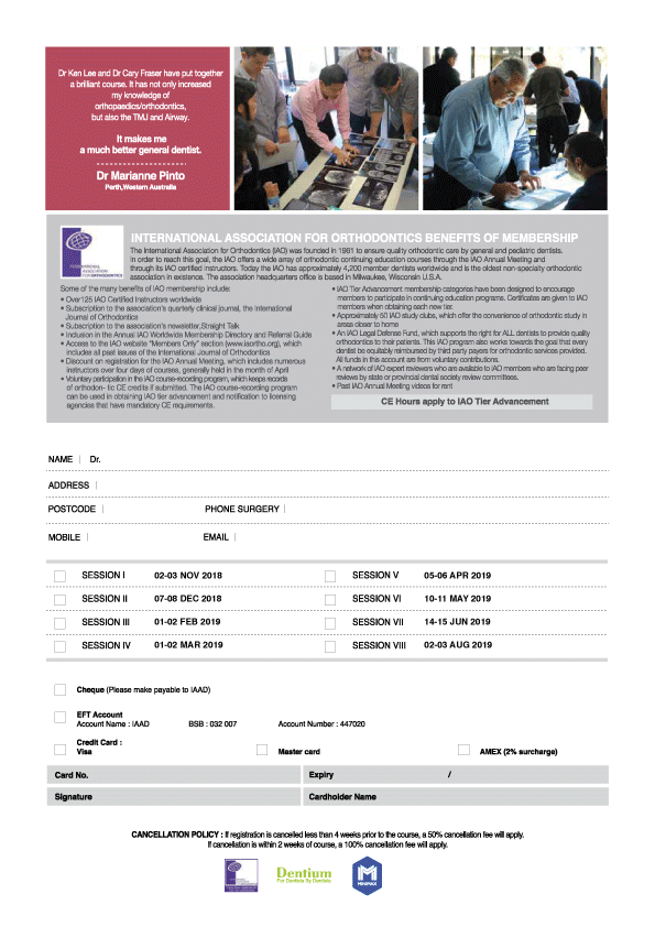 2018-2019 Comprehensive Orthodontic Course-4