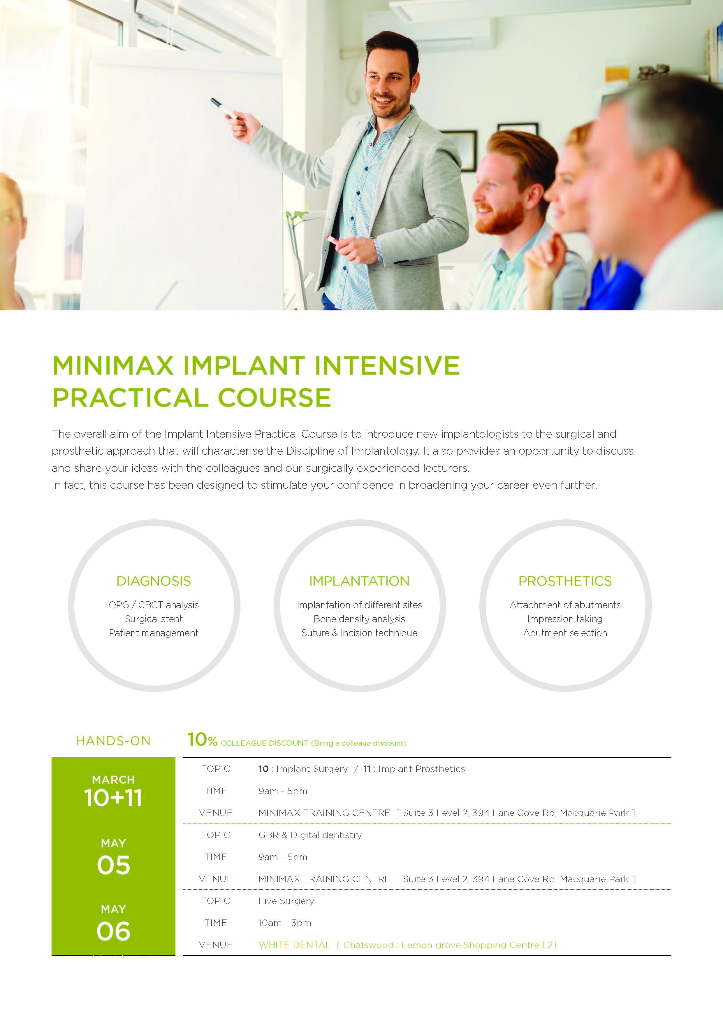 2018 IMPLANT INTENSIVE PRACTICAL COURSE-2