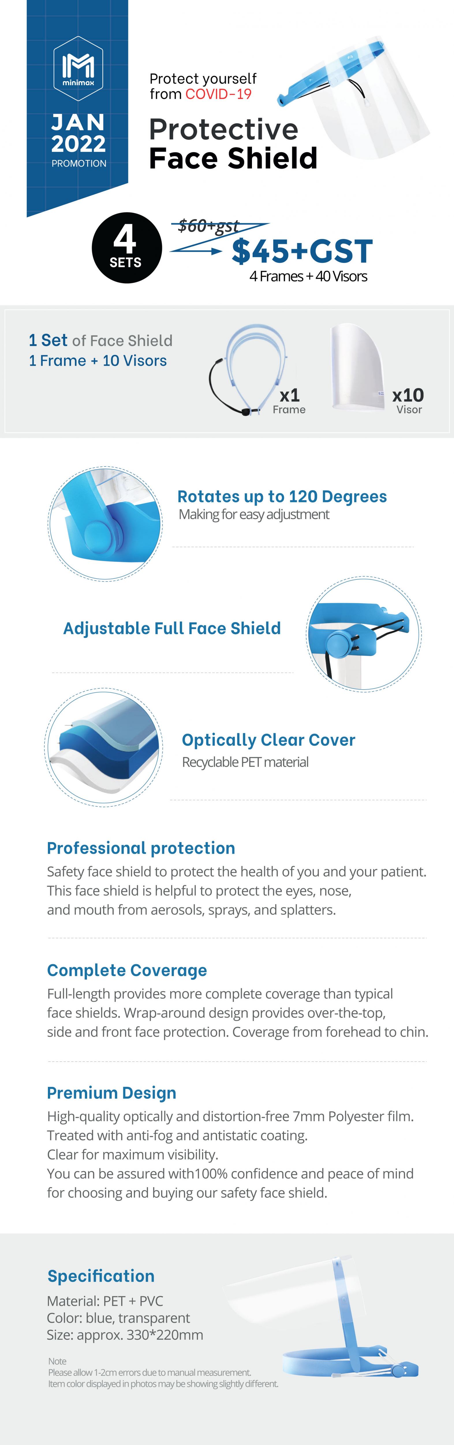 2022 Jan Promotion - Face Shield [Minimax Implant]