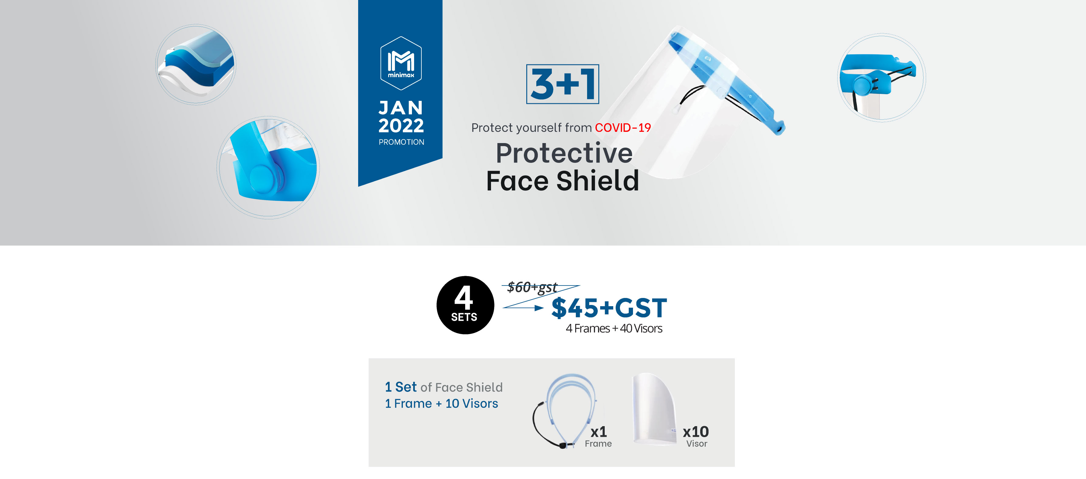 2022 Jan Promotion - Face Shield [Minimax Implant]