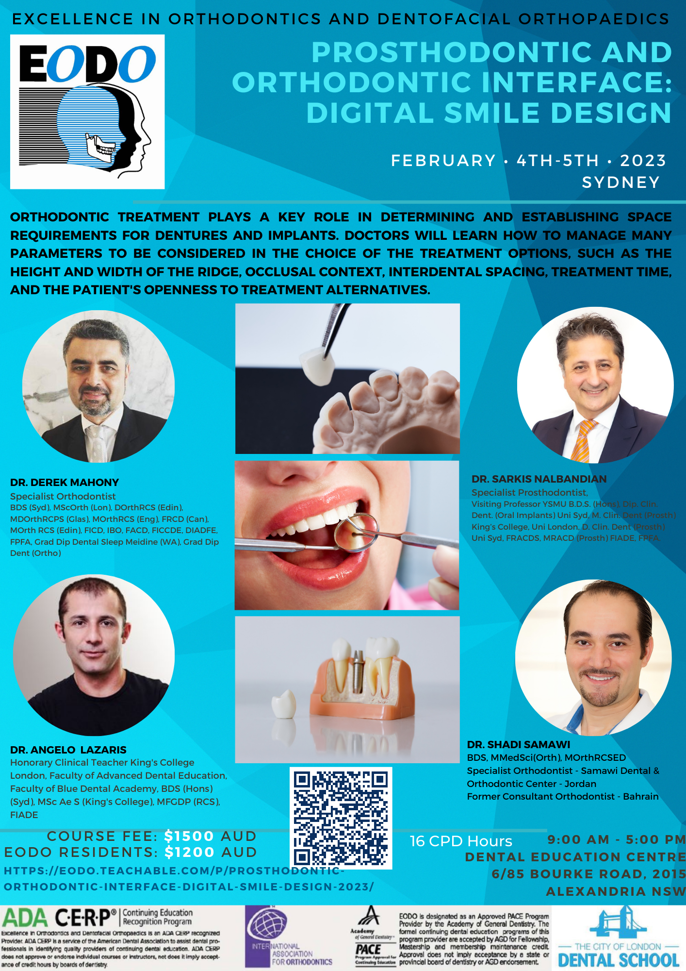 2023 EODO Dental Courses